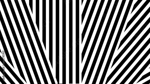 Background with black and white stripes.4K wallpaper.