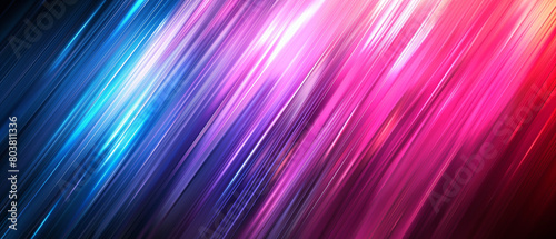 3d abstract background with ultraviolet neon light and wavy lines. Abstract pink and blue wave, Abstract background with colorful diagonal stripes. digital graphics or lines on glass, modern aesthetic