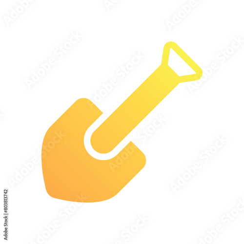 Shovel vector icon