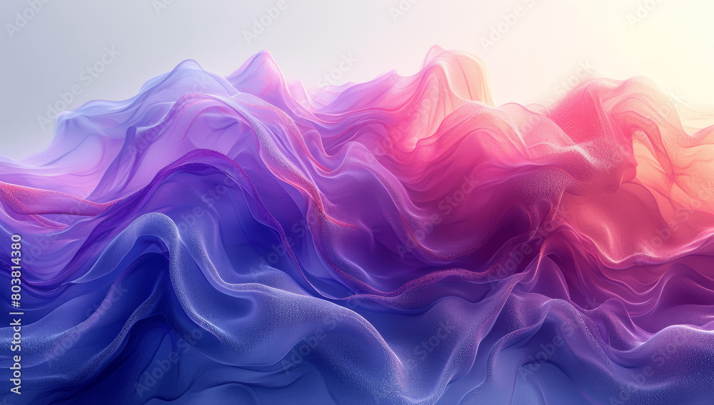 Futuristic Abstract 3D Wavy Background in Blue and Purple for Tech Design Futuristic Abstract 3D Wavy Background in Blue and Purple for Tech Design