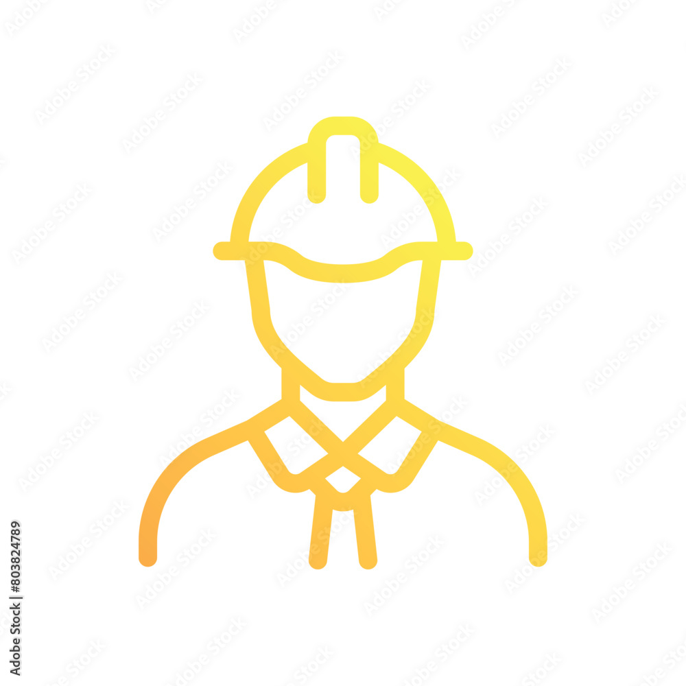 Engineer vector icon Engineer vector icon
