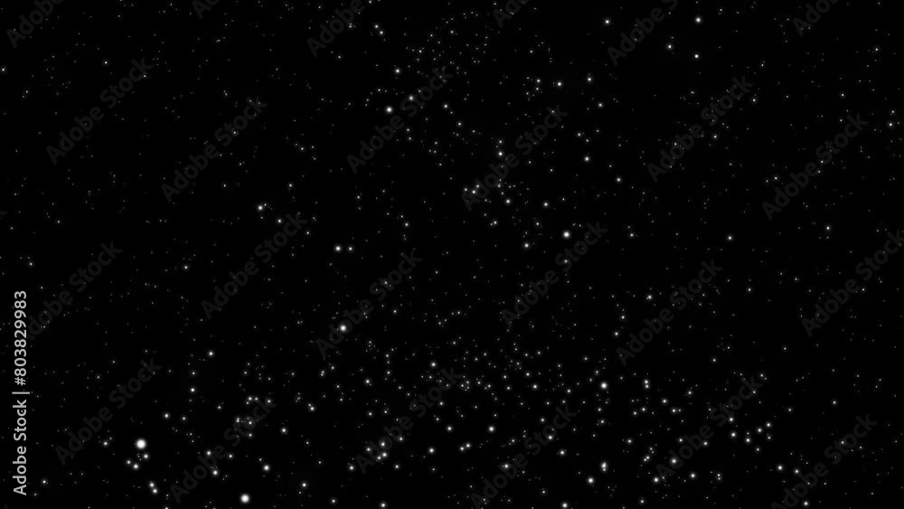 white particles falling and bouncing background 
