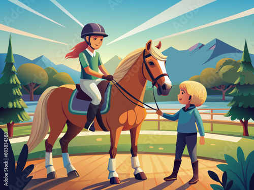 horse and rider