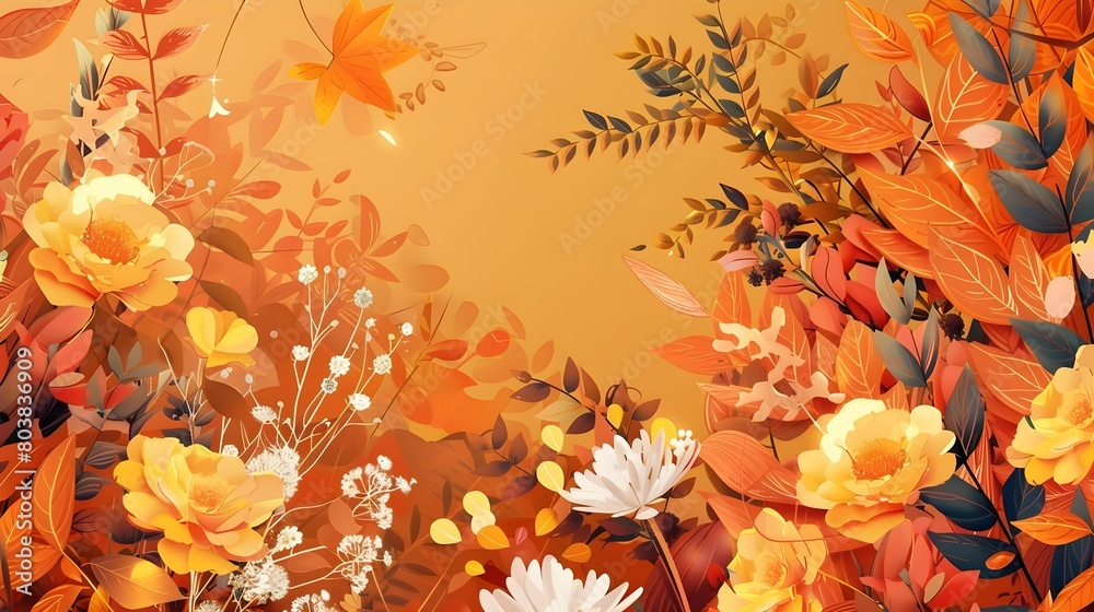 AUTUM CONCEPT ILLUSTRATION AUTUM CONCEPT ILLUSTRATION