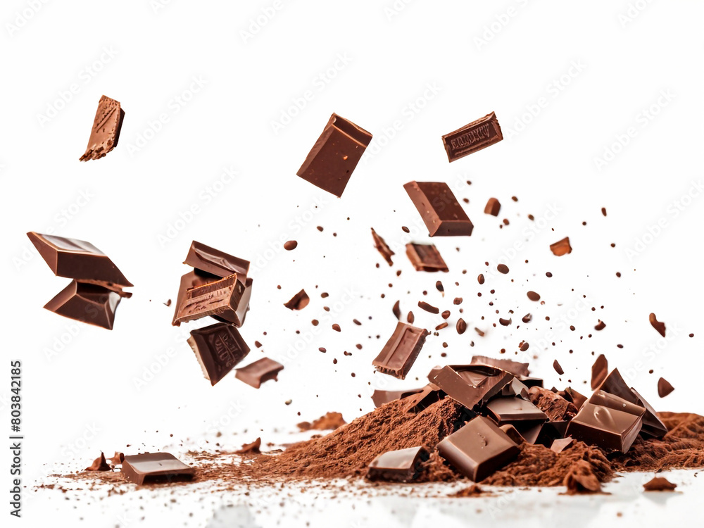 Fototapeta premium World Chocolate Day photo concept
