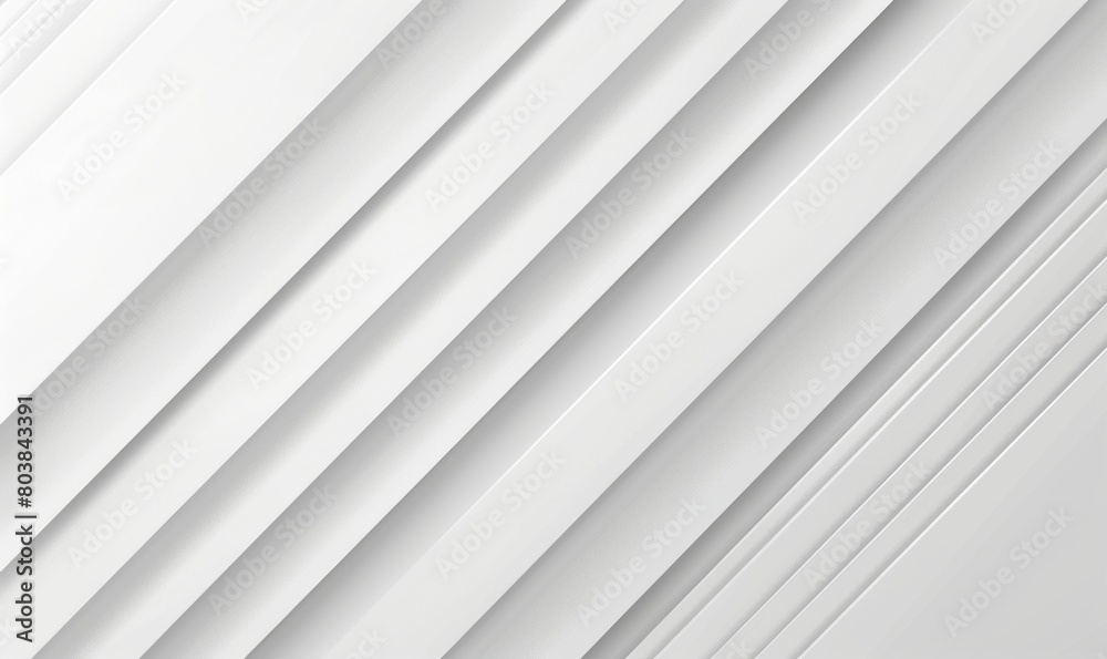 White background with diagonal lines, minimalistic style