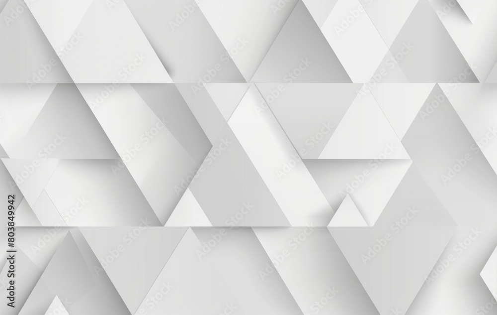 White abstract background with light gray and white arrows in the center White abstract background with light gray and white arrows in the center