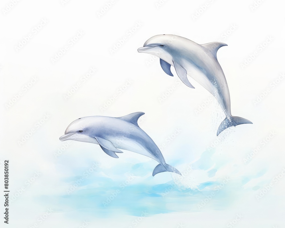 graceful dolphins leaping from water graceful dolphins leaping from water