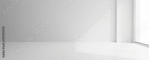 White background with simple lines, high-end minimalist style, closeup of the corner edge, modern and elegant design for commercial use