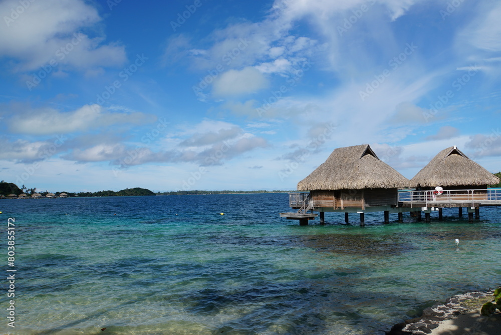 Landscape of Bora Bora Island