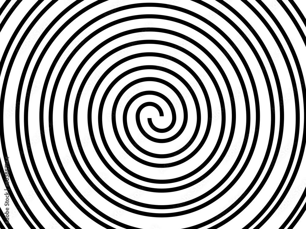 Abstract hypnotic wave pattern with black-and-white striped lines. Psychedelic background. Op art, optical illusion. Modern design, graphic texture. Abstract hypnotic wave pattern with black-and-white striped lines. Psychedelic background. Op art, optical illusion. Modern design, graphic texture.