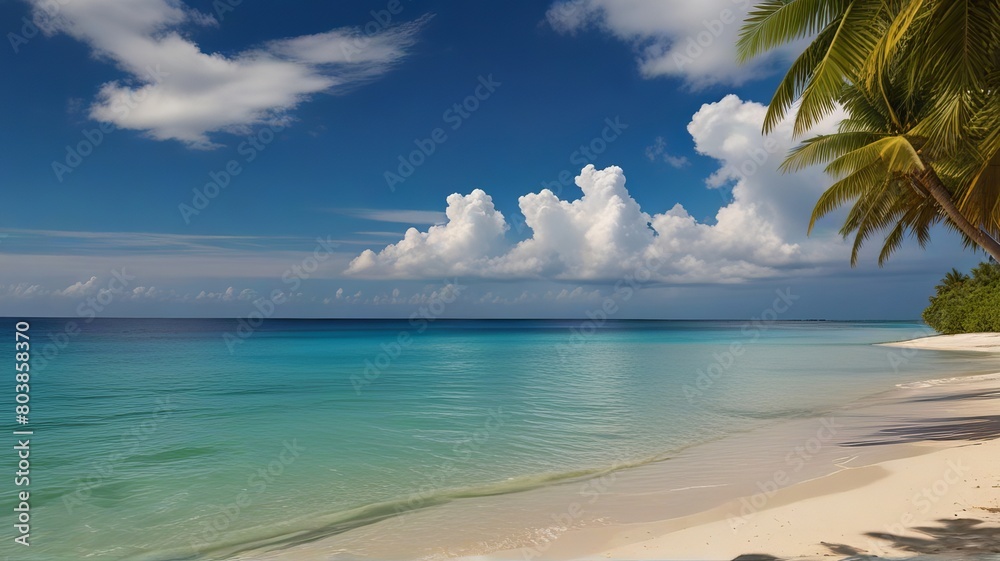 Fototapeta premium sunset on the beach