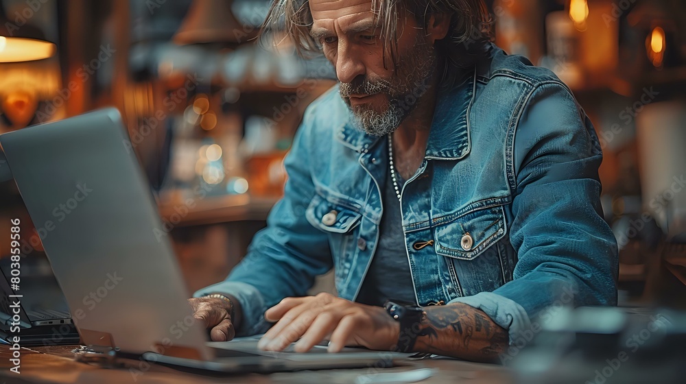 Casual Yet Trendy Work Environment: Serene and Focused Work Atmosphere Casual Yet Trendy Work Environment: Serene and Focused Work Atmosphere
