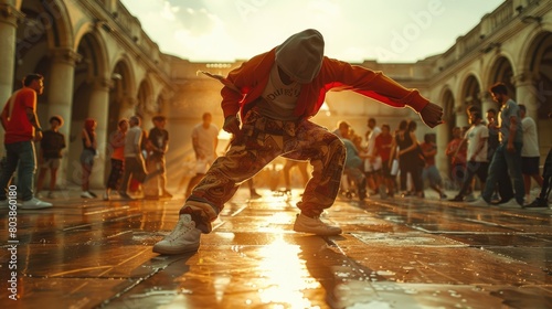 break dance competition during Olympic games © Алина Бузунова