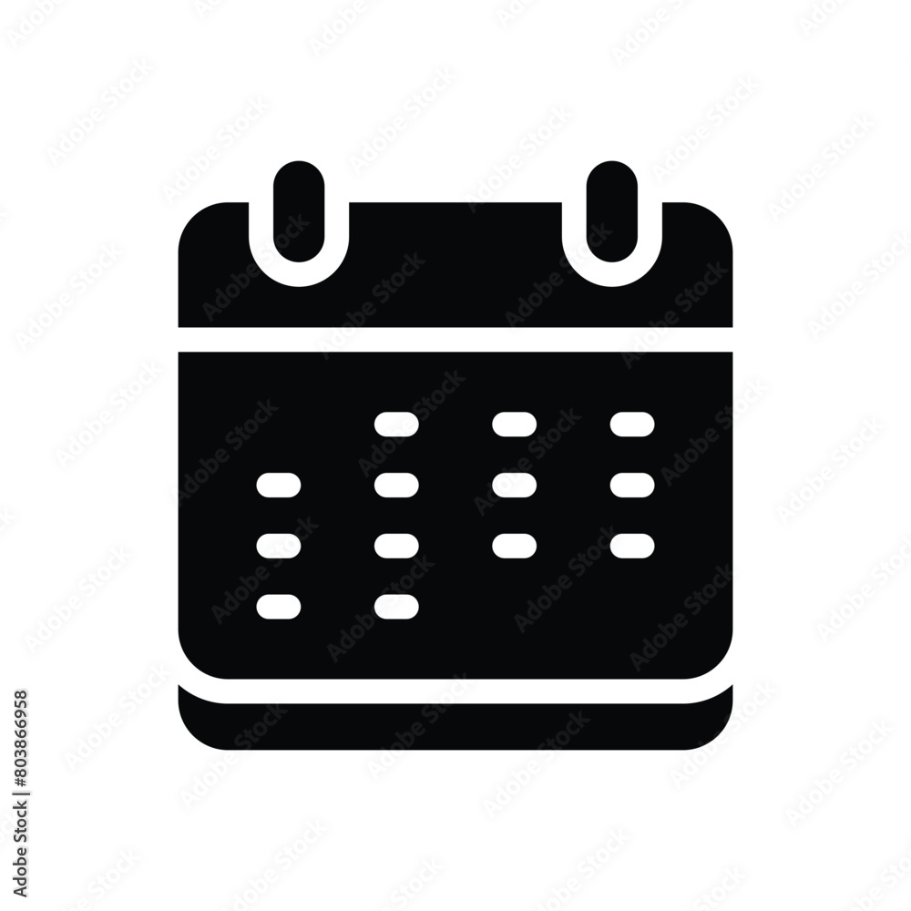 Calendar vector icon Calendar vector icon