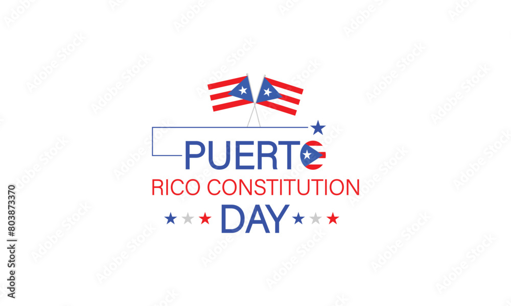 Puerto Rico Constitution Day An Artistic Perspective Through Text Illustration Puerto Rico Constitution Day An Artistic Perspective Through Text Illustration