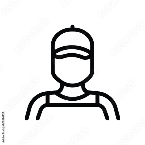 Mechanic vector icon