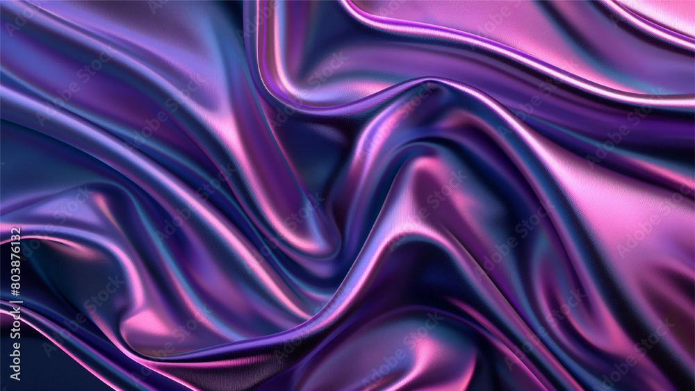 Drapery silk fabric luxury background. Wavy satin cloth texture pattern. Elegant curve motion image realistic design. Drapery silk fabric luxury background. Wavy satin cloth texture pattern. Elegant curve motion image realistic design.