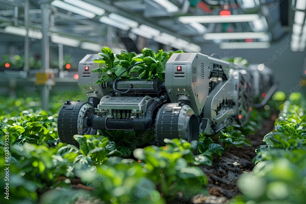 Automated Robotic Harvesting for Optimized Urban Farming with Cinematic Visuals Automated Robotic Harvesting for Optimized Urban Farming with Cinematic Visuals