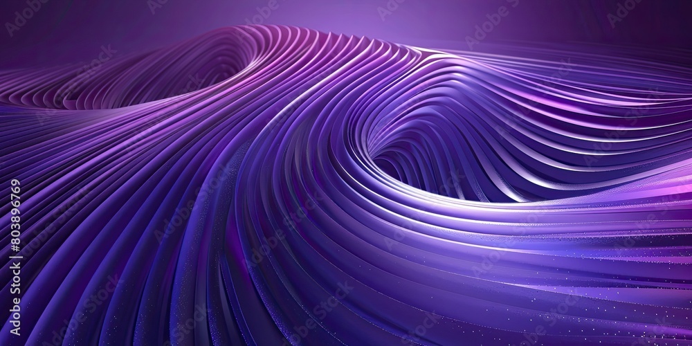 Abstract purple background with wavy lines and gradient. Vector illustration of a 3d tunnel or spiral in a violet color for design, banner, or cover presentation. Trendy wallpaper Abstract purple background with wavy lines and gradient. Vector illustration of a 3d tunnel or spiral in a violet color for design, banner, or cover presentation. Trendy wallpaper