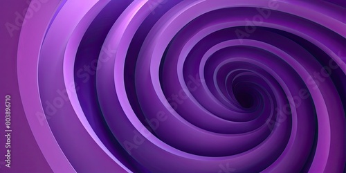 Abstract purple background with wavy lines and gradient. Vector illustration of a 3d tunnel or spiral in a violet color for design  banner  or cover presentation. Trendy wallpaper