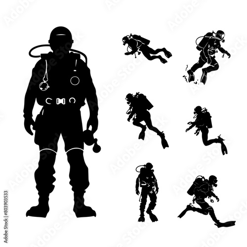 Oceanic Exploration Vector Logo Collection