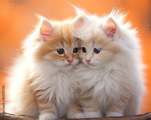 Adorable fluffy kittens © Balaraw