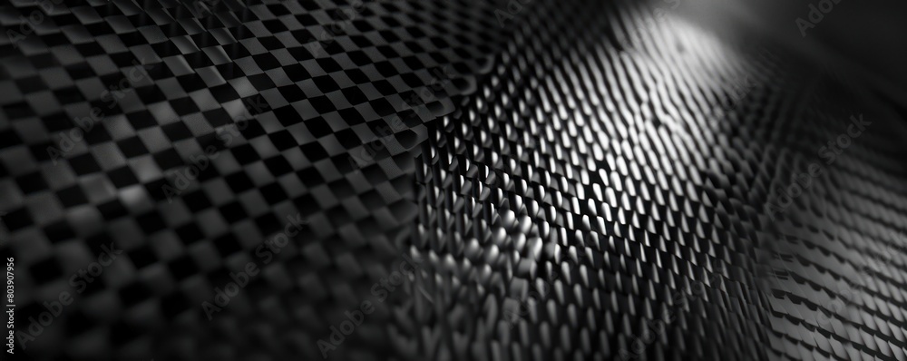 Black abstract patterned carbon background Black abstract patterned carbon background