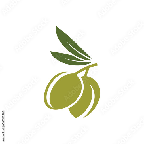olive icon vector illustration design template