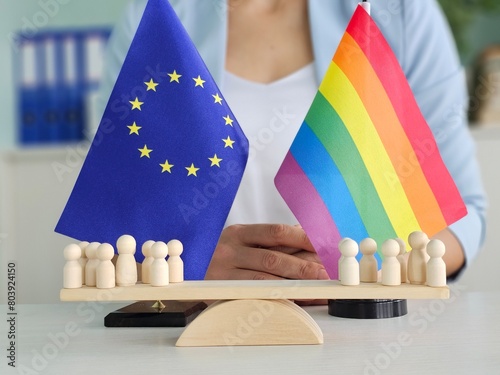 Experts have reported worsening attitudes towards LGBT people in Europe. Violence against sexual minorities photo