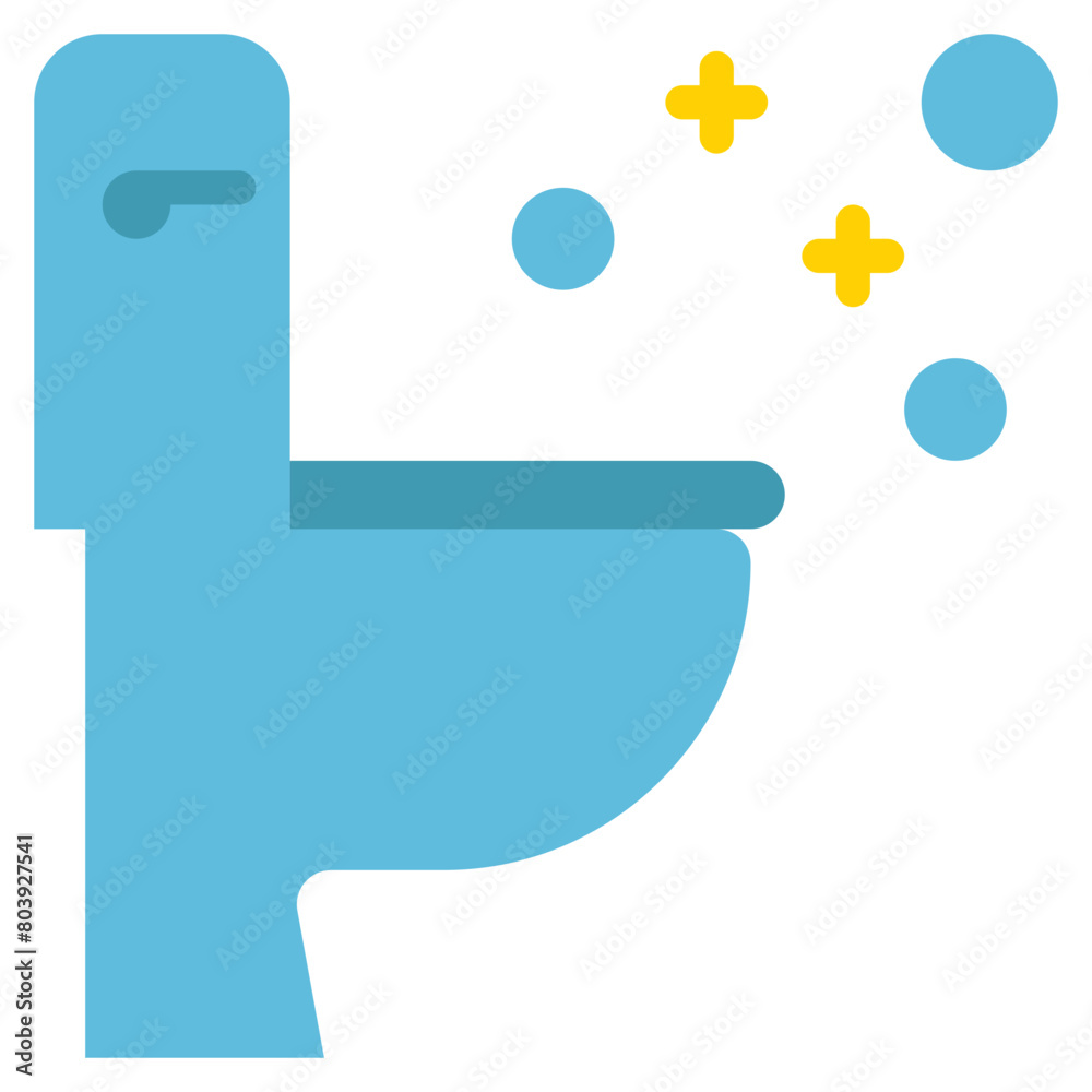 wc toilet bowl bathroom clean flat style wc toilet bowl bathroom clean flat style