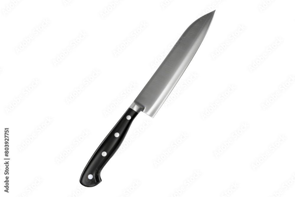 Chef knife isolated on transparent background Chef knife isolated on transparent background
