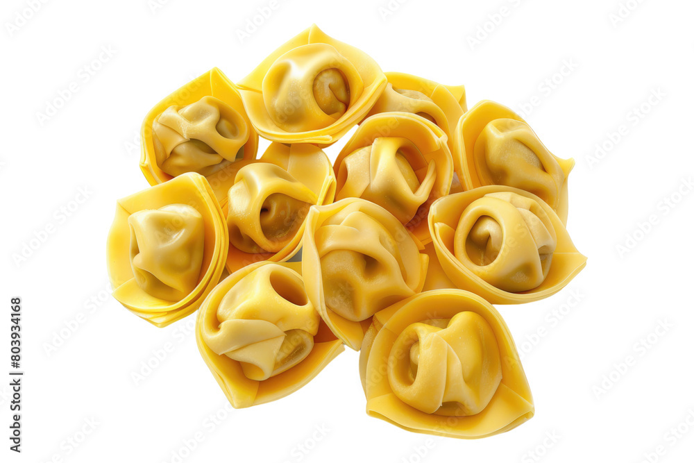 Delectable Tortellini isolated on transparent background Delectable Tortellini isolated on transparent background