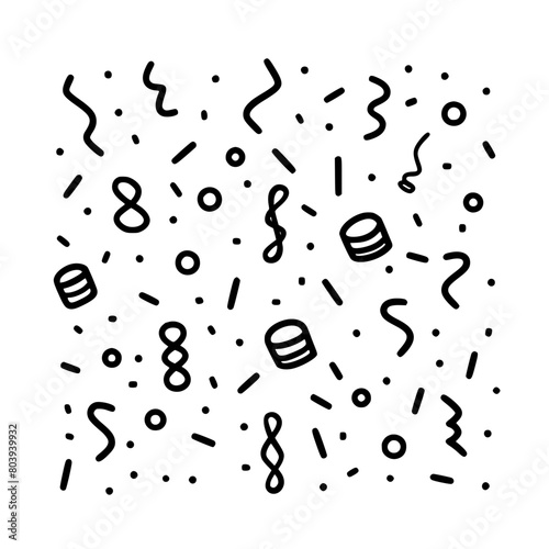 Confetti icon, celebration icon, birthday icon, party icon, anniversary icon, event icon, holiday icon, ceremony icon, festival icon, greeting icon, exploding icon, Christmas icon, festive icon,party,