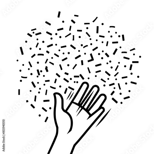 Confetti icon, celebration icon, birthday icon, party icon, anniversary icon, event icon, holiday icon, ceremony icon, festival icon, greeting icon, exploding icon, Christmas icon, festive icon,party,