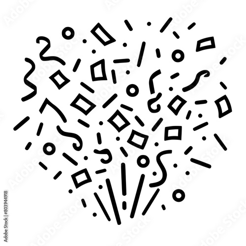 Confetti icon, celebration icon, birthday icon, party icon, anniversary icon, event icon, holiday icon, ceremony icon, festival icon, greeting icon, exploding icon, Christmas icon, festive icon,party,