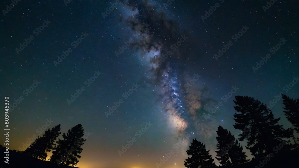 time lapse of clouds and sky Starry Night Celestial Symphony time lapse of clouds and sky Starry Night Celestial Symphony
