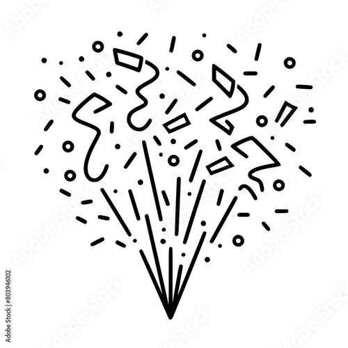 Confetti icon, celebration icon, birthday icon, party icon, anniversary icon, event icon, holiday icon, ceremony icon, festival icon, greeting icon, exploding icon, Christmas icon, festive icon,party,