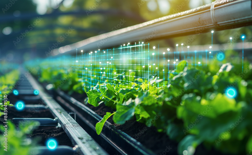 Futuristic Sustainable Agriculture: Holographic Vision of Tomorrow's Farming Futuristic Sustainable Agriculture: Holographic Vision of Tomorrow's Farming