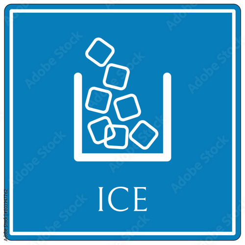 Ice sign