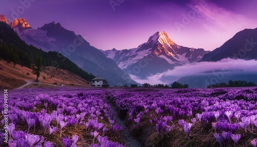 Violet Dreamscape  A Beautiful Purple Background 