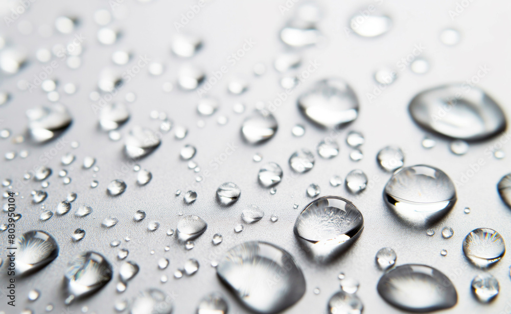 Dew Drops on White: Studio Photography from Above