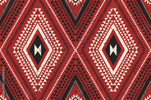 Ethnic pattern.beautiful pattern. folk embroidery,bohemian style,aztec geometric art ornament print.ethnic abstract Inkatha art.Seamless fabric.design for fabric, carpet, wallpaper, clothing