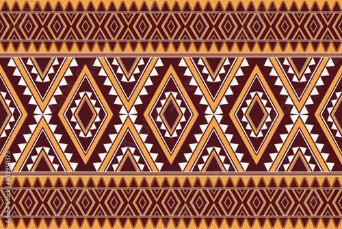 Ethnic pattern.beautiful pattern. folk embroidery,bohemian style,aztec geometric art ornament print.ethnic abstract Inkatha art.Seamless fabric.design for fabric, carpet, wallpaper, clothing