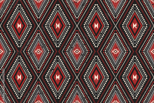 Ethnic pattern.beautiful pattern. folk embroidery,bohemian style,aztec geometric art ornament print.ethnic abstract Inkatha art.Seamless fabric.design for fabric, carpet, wallpaper, clothing