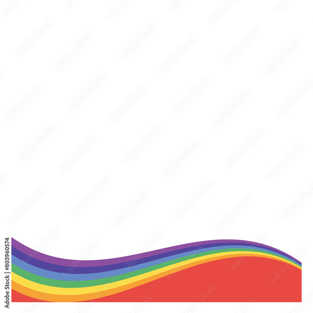 Rainbow Concept Border Rainbow Concept Border