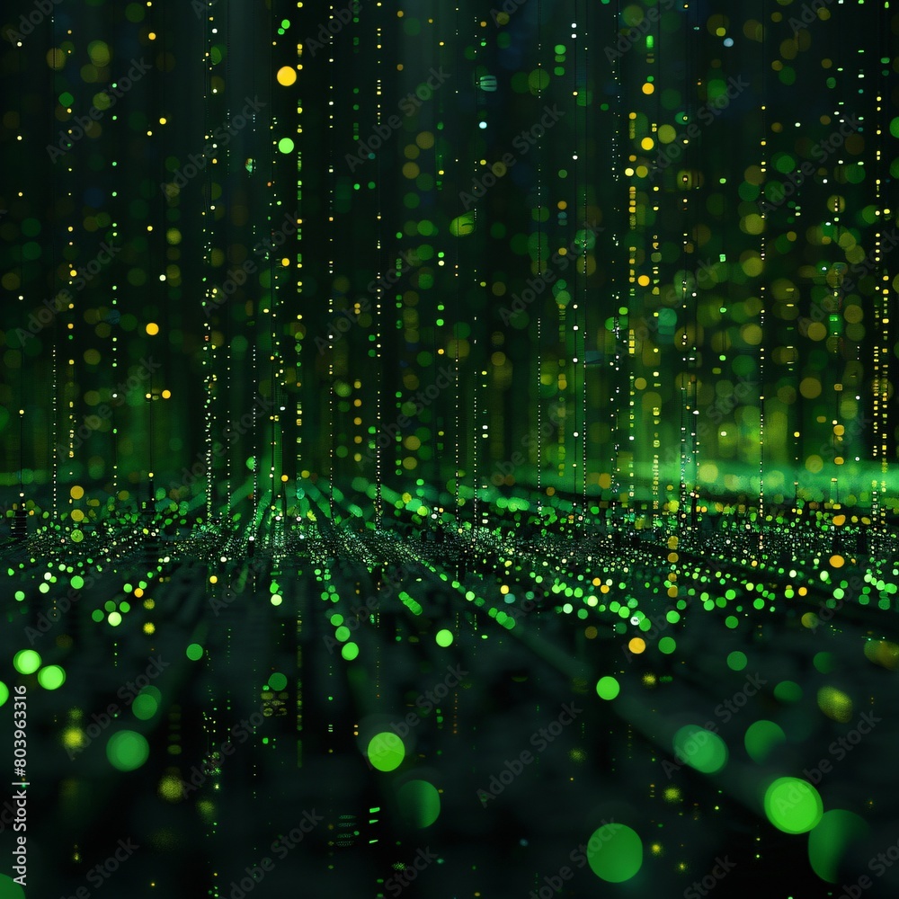 Green Data and Tech Flow: Realistic 3D Visualization of Green Data Lake and Data Pipeline Green Data and Tech Flow: Realistic 3D Visualization of Green Data Lake and Data Pipeline
