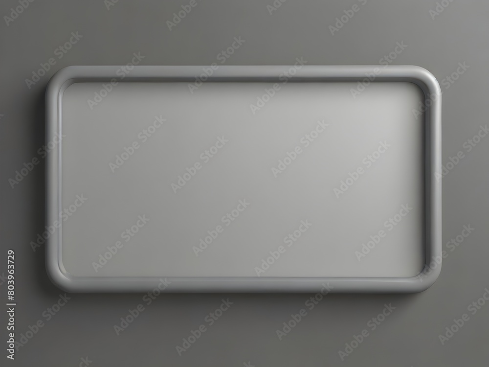 An empty blank text box with rounded corners and a light gray border,generative AI An empty blank text box with rounded corners and a light gray border,generative AI