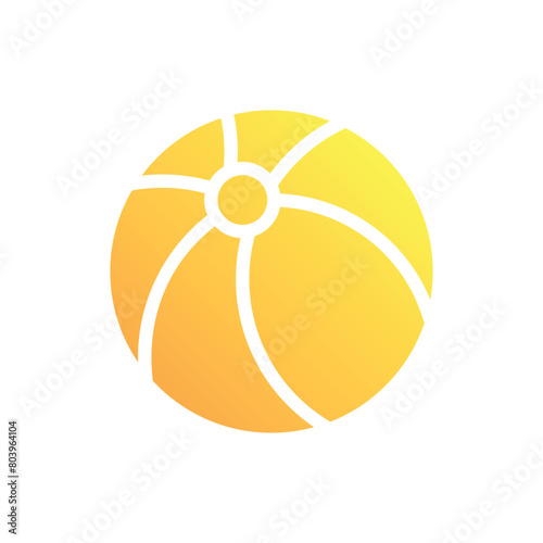 Volleyball vector icon