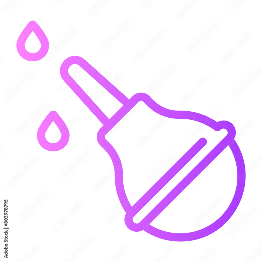 enema gradient icon enema gradient icon